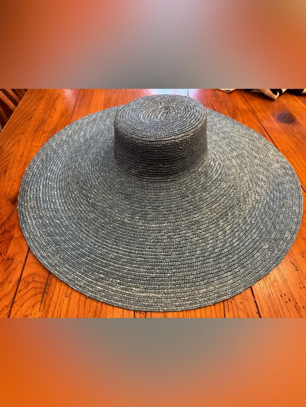 NWT San Diego Hat Company Teal Wide-Brim Sun Hat with UPF +50
